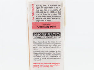 N Micro-Trains MTL 25020 MEC Maine Central Pine Tree Route 50' Box Car #31011