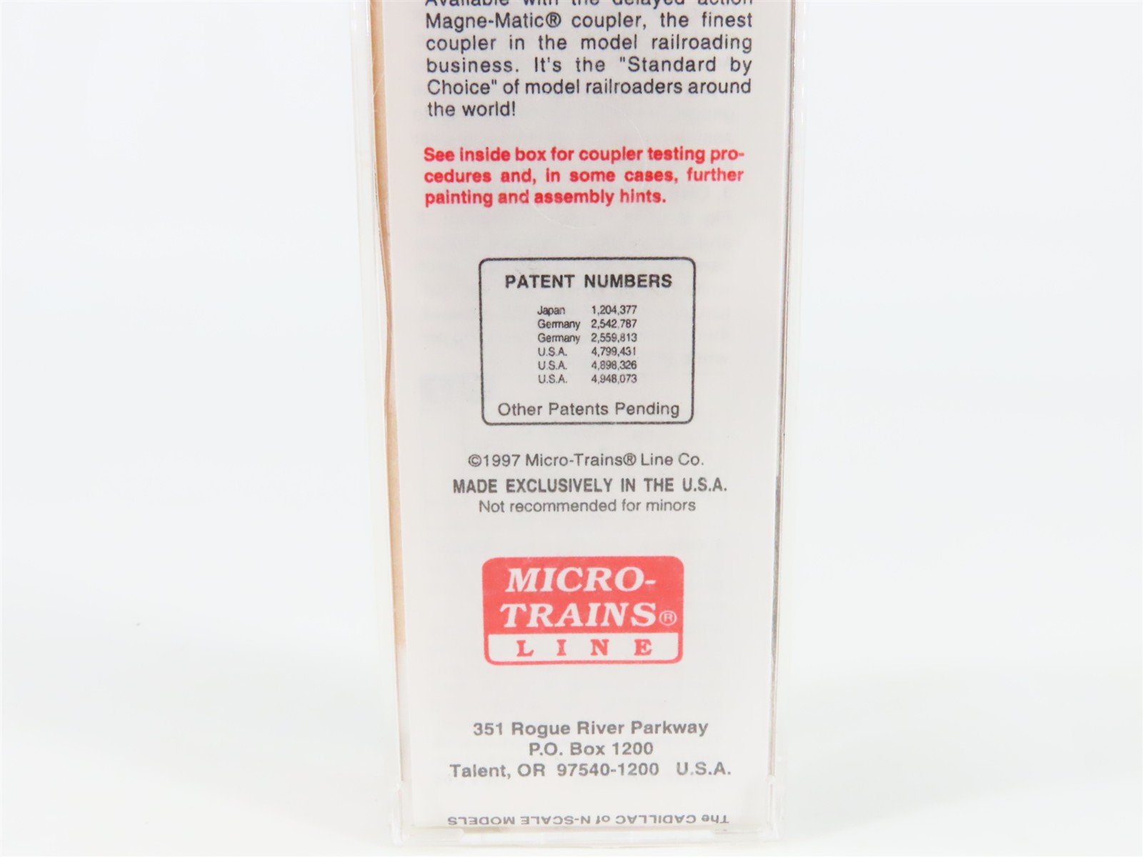 N Micro-Trains MTL 25020 MEC Maine Central Pine Tree Route 50' Box Car #31011