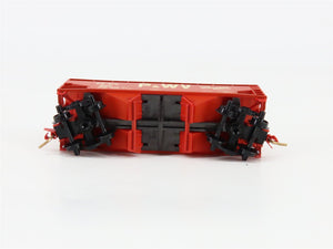 N Scale Micro-Trains MTL 55260 P&WV The Alphabet Route 2-Bay Open Hopper #380