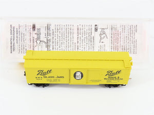 N Scale Micro-Trains MTL 42030 MWR Ball Glass Jars 40' Single Door Box Car #1024