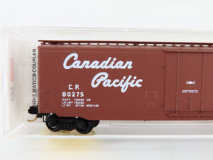 N Micro-Trains MTL 32170 CP Canadian Pacific Newsprint Service 50' Boxcar #80275