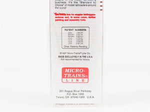 N Scale Micro-Trains MTL 44010 GN Great Northern 50' Flat Car #66212