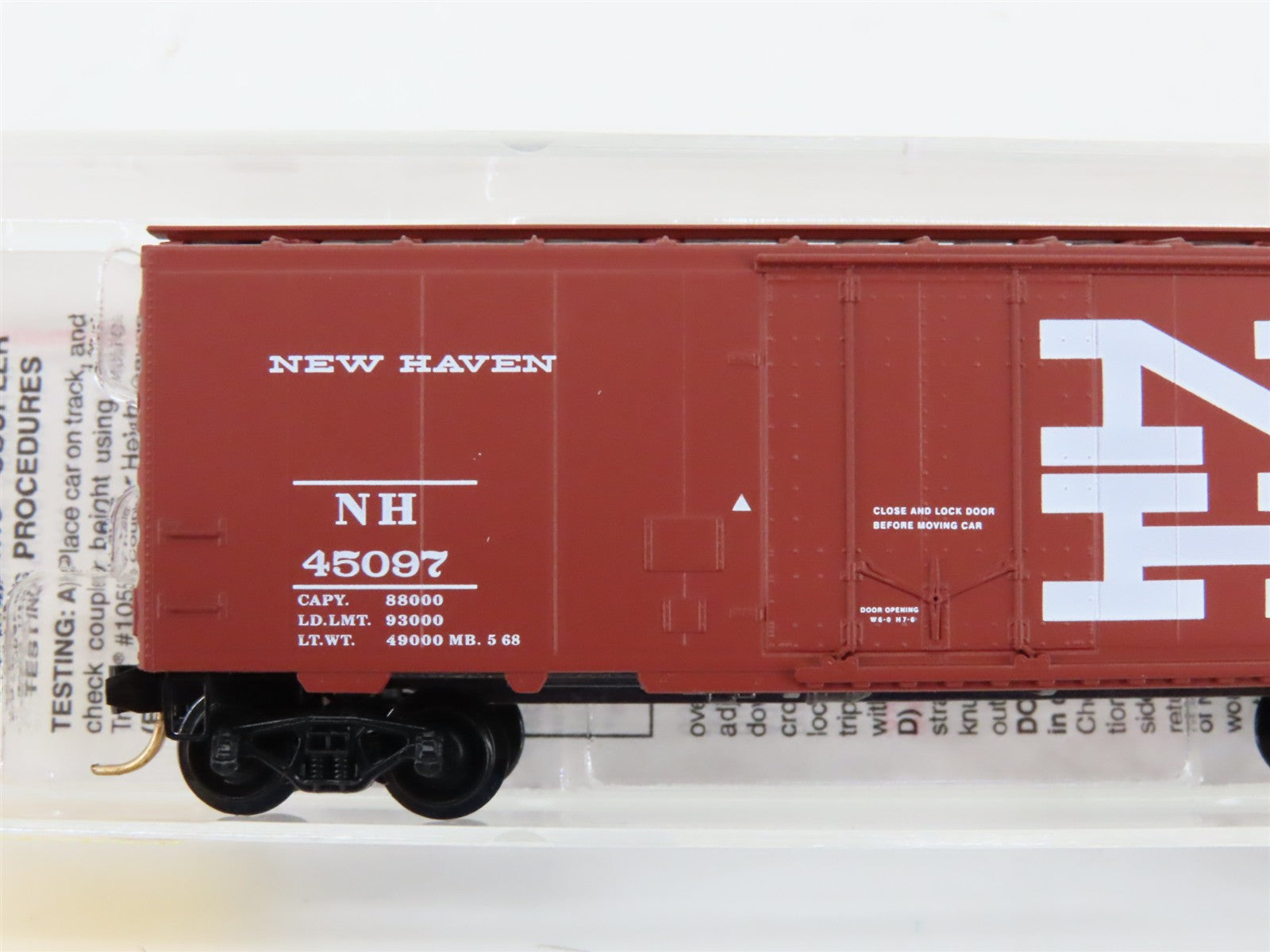 N Scale Micro-Trains MTL 21250 NH New Haven 40' Plug Door Box Car #45097
