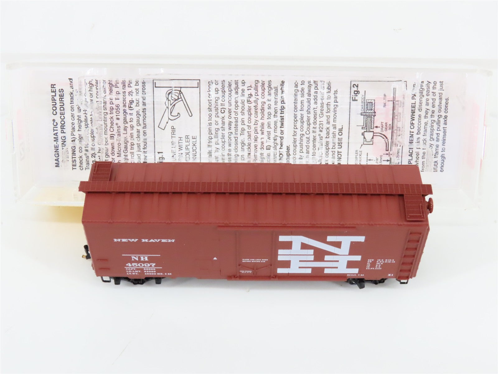 N Scale Micro-Trains MTL 21250 NH New Haven 40' Plug Door Box Car #45097