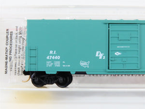 N Scale Micro-Trains MTL 24270 RI Rock Island 40' Single Door Box Car #47440