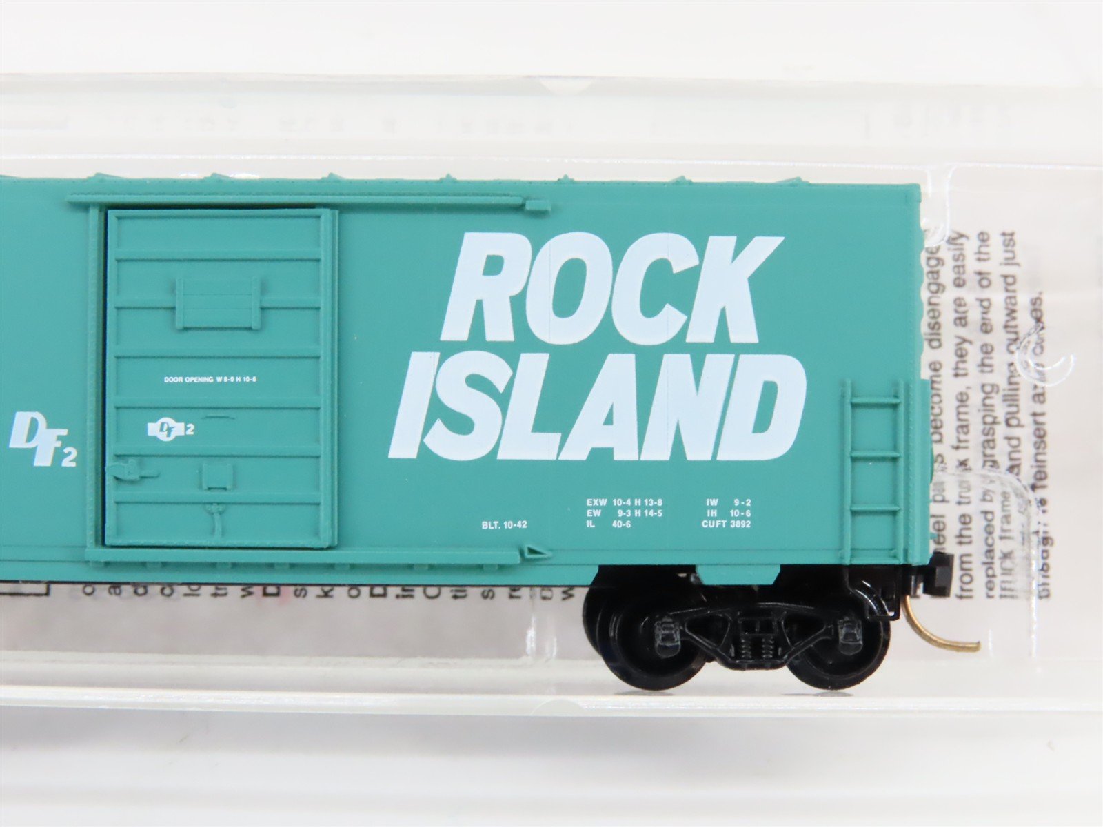 N Scale Micro-Trains MTL 24270 RI Rock Island 40' Single Door Box Car #47440