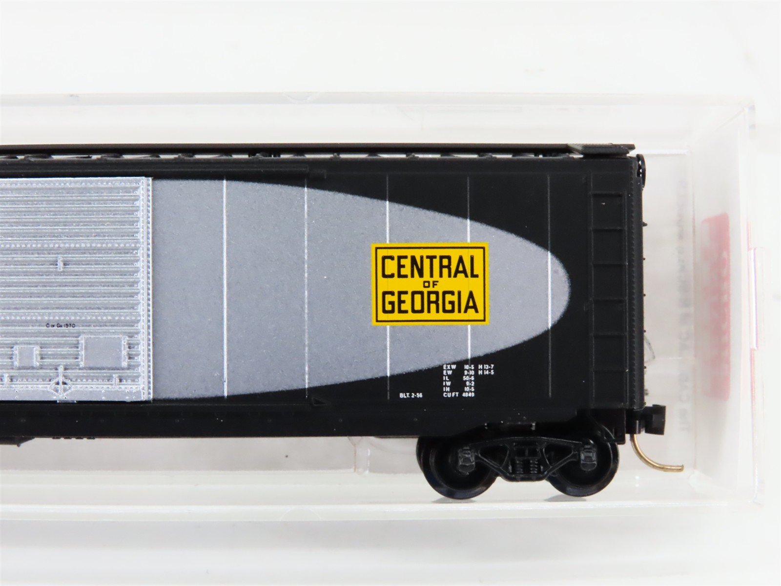 N Scale Micro-Trains MTL 31280 CG Central Of Georgia 50' Single Door Boxcar 1570