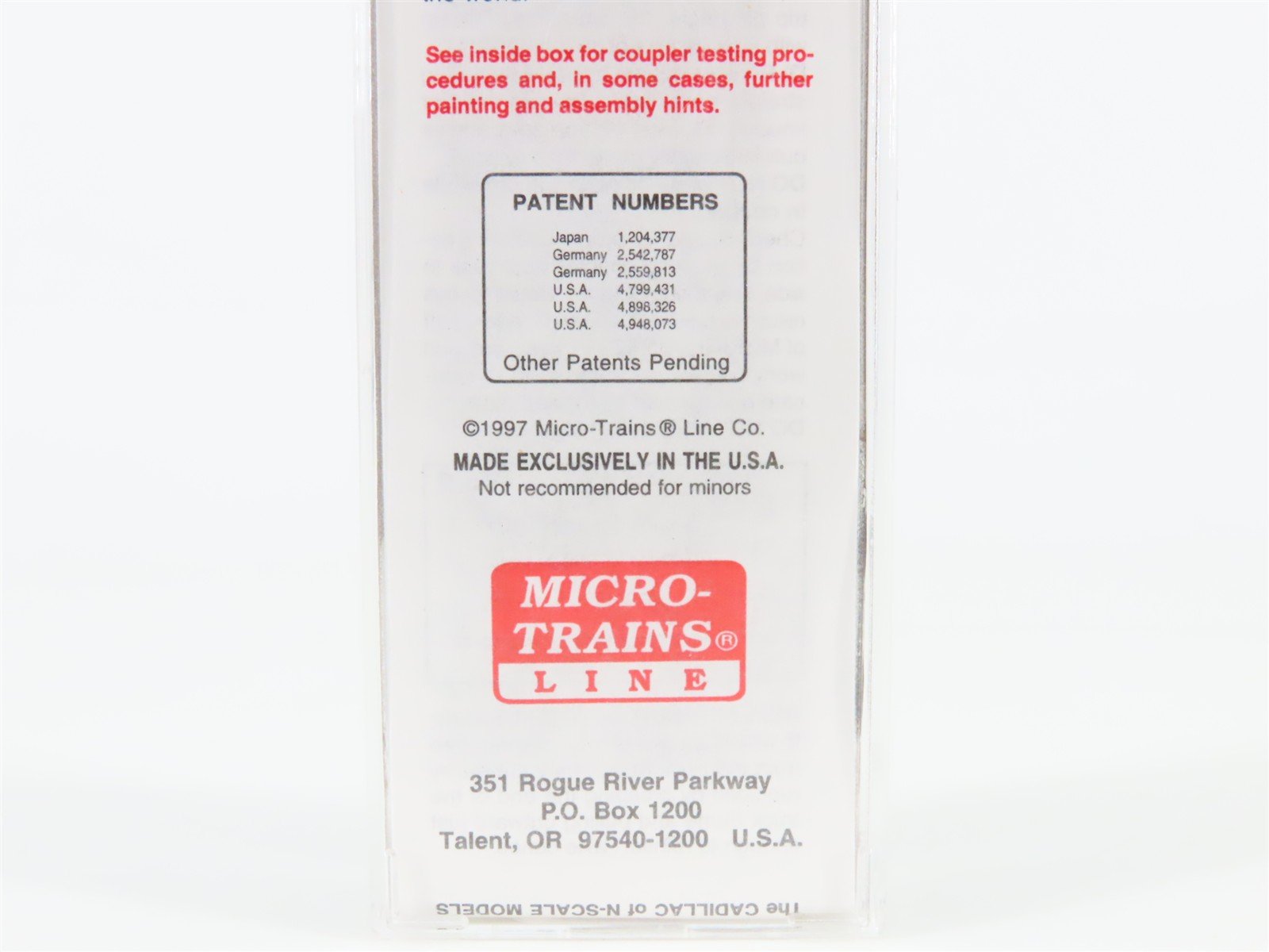 N Scale Micro-Trains MTL 31280 CG Central Of Georgia 50' Single Door Boxcar 1570