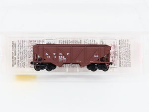 N Scale Micro-Trains MTL 57010 ATSF Santa Fe 33' 2-Bay Open Hopper #180552