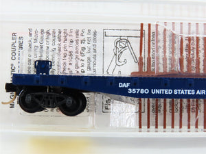 N Scale Micro-Trains MTL 45190 DAF United States Air Force 50' Flat Car #35780