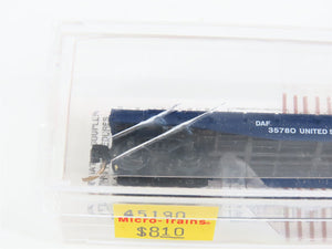 N Scale Micro-Trains MTL 45190 DAF United States Air Force 50' Flat Car #35780
