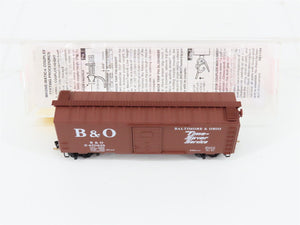 N Micro-Trains MTL 20346/3 B&O Baltimore & Ohio Time Saver 40' Box Car #470835