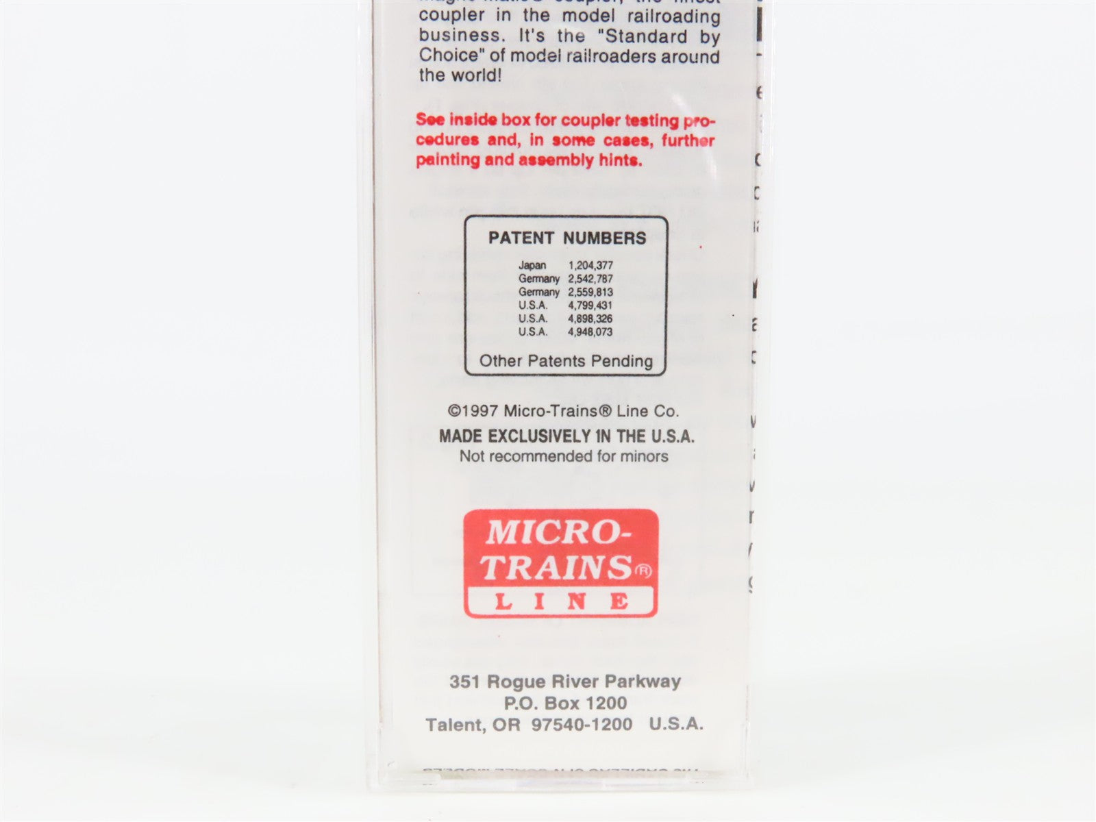 N Scale Micro-Trains MTL 49190 GARE Canada Dry 40' Wood Reefer #9106
