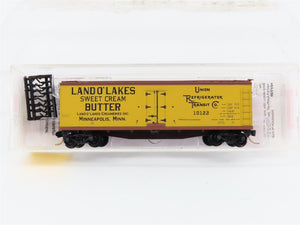 N Scale Micro-Trains MTL 49460 URTC Land O' Lakes Butter 40' Wood Reefer #10122