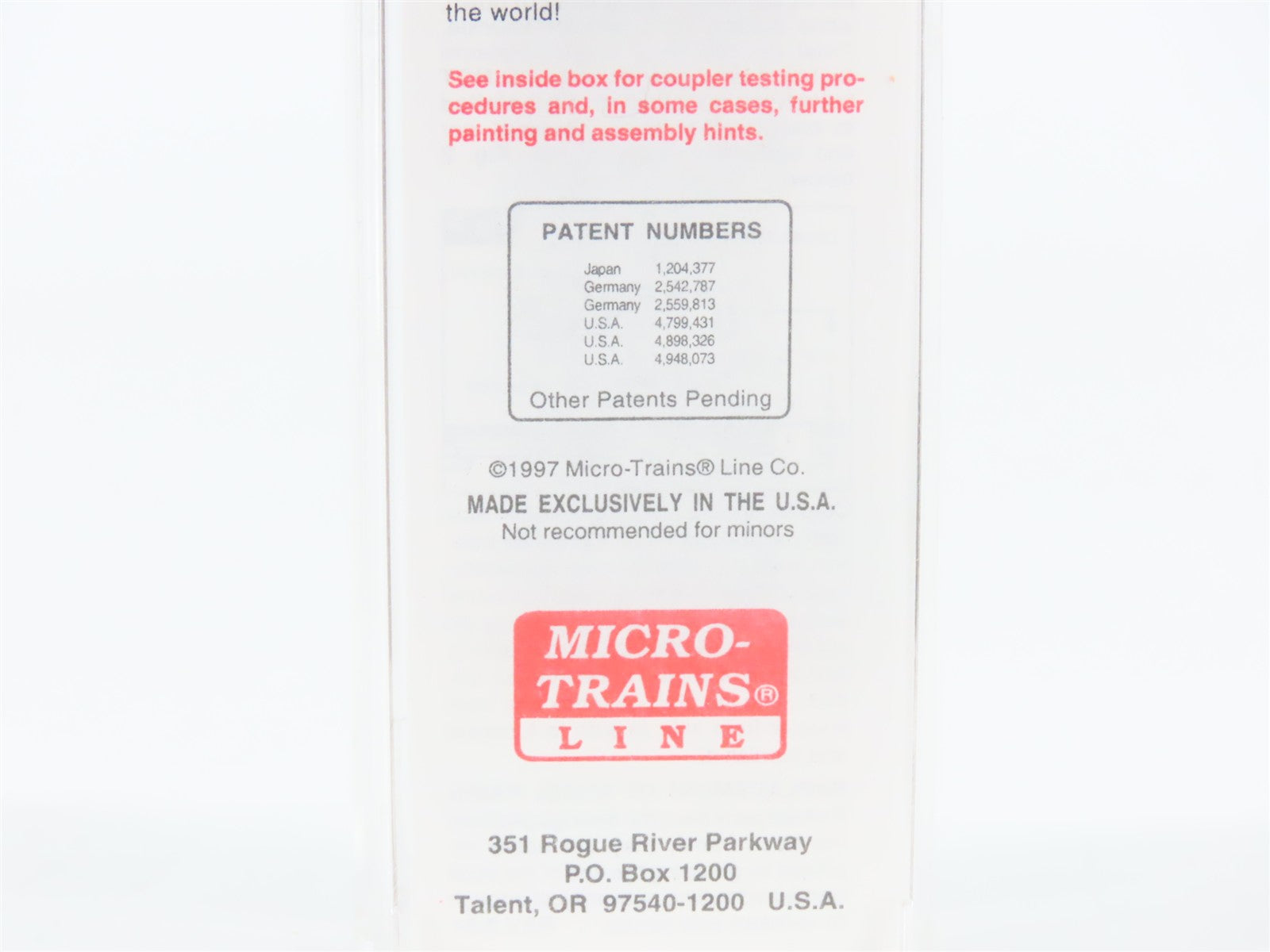 N Micro-Trains MTL 35130 CB&Q Burlington Route 40' Despatch Stock Car #52145