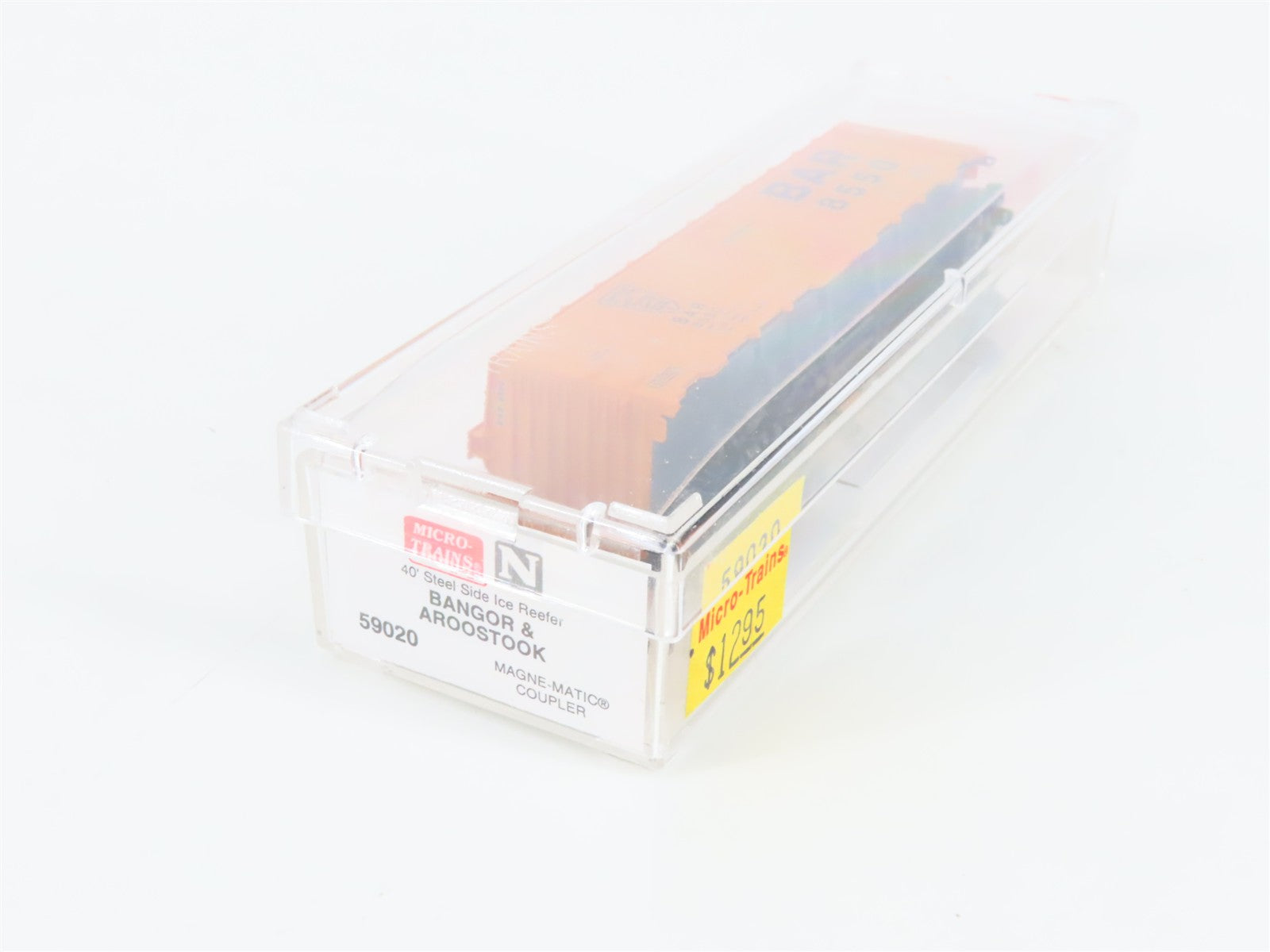 N Scale Micro-Trains MTL 59020 BAR Bangor & Aroostook 40' Ice Reefer #8550