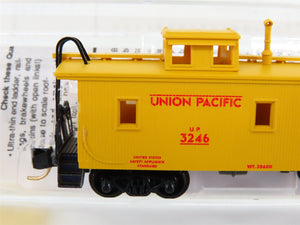 N Scale Micro-Trains MTL 50100 UP Union Pacific 34' Wood Caboose #3246