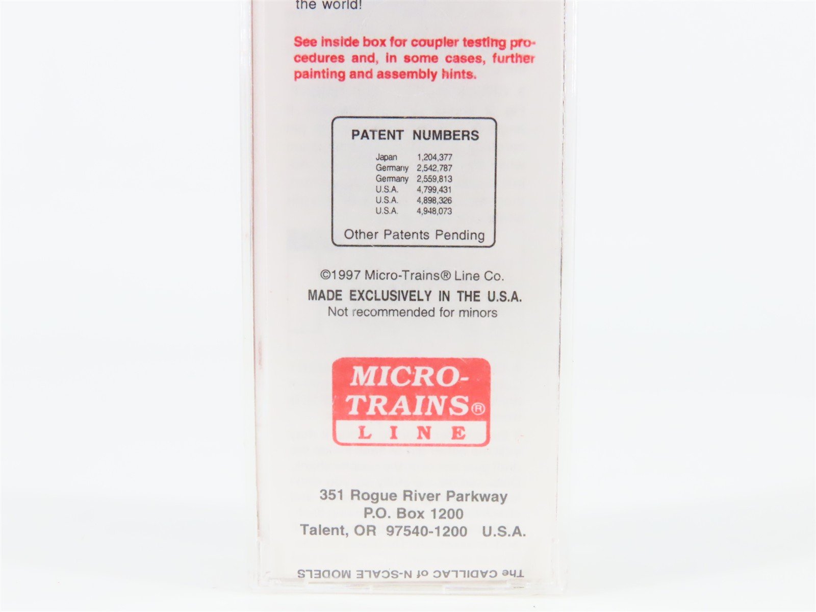N Scale Micro-Trains MTL 23060 GN Great Northern 40' Double Door Box Car #3270