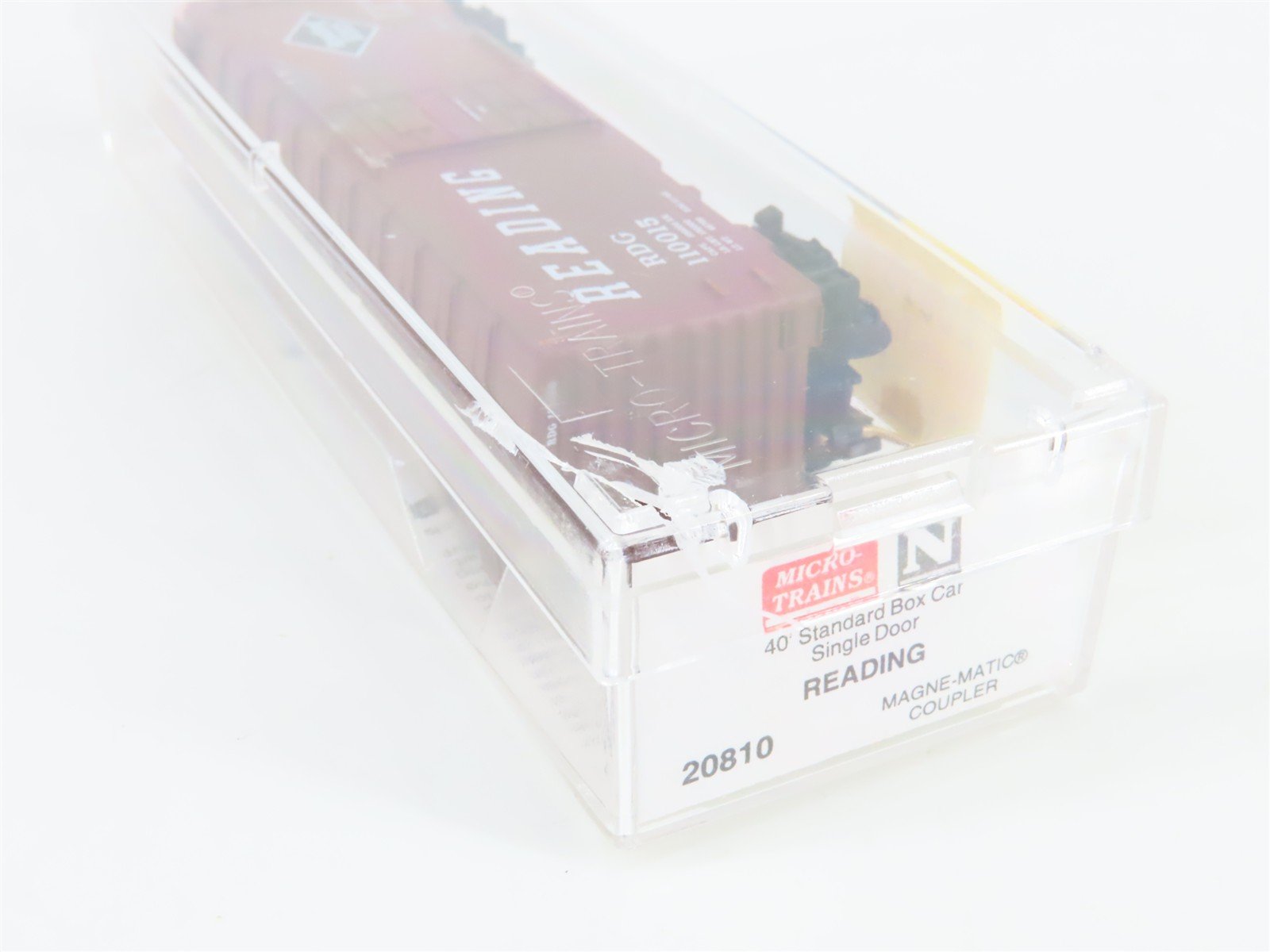 N Scale Micro-Trains MTL 20810 RDG Reading Lines 40' Single Door Box Car #110015
