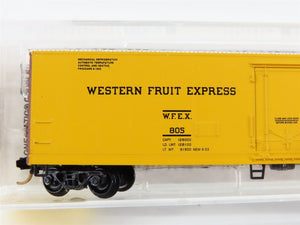 N Scale Micro-Trains MTL 69010/1 GN WFEX Western Fruit Express Mech. Reefer #805