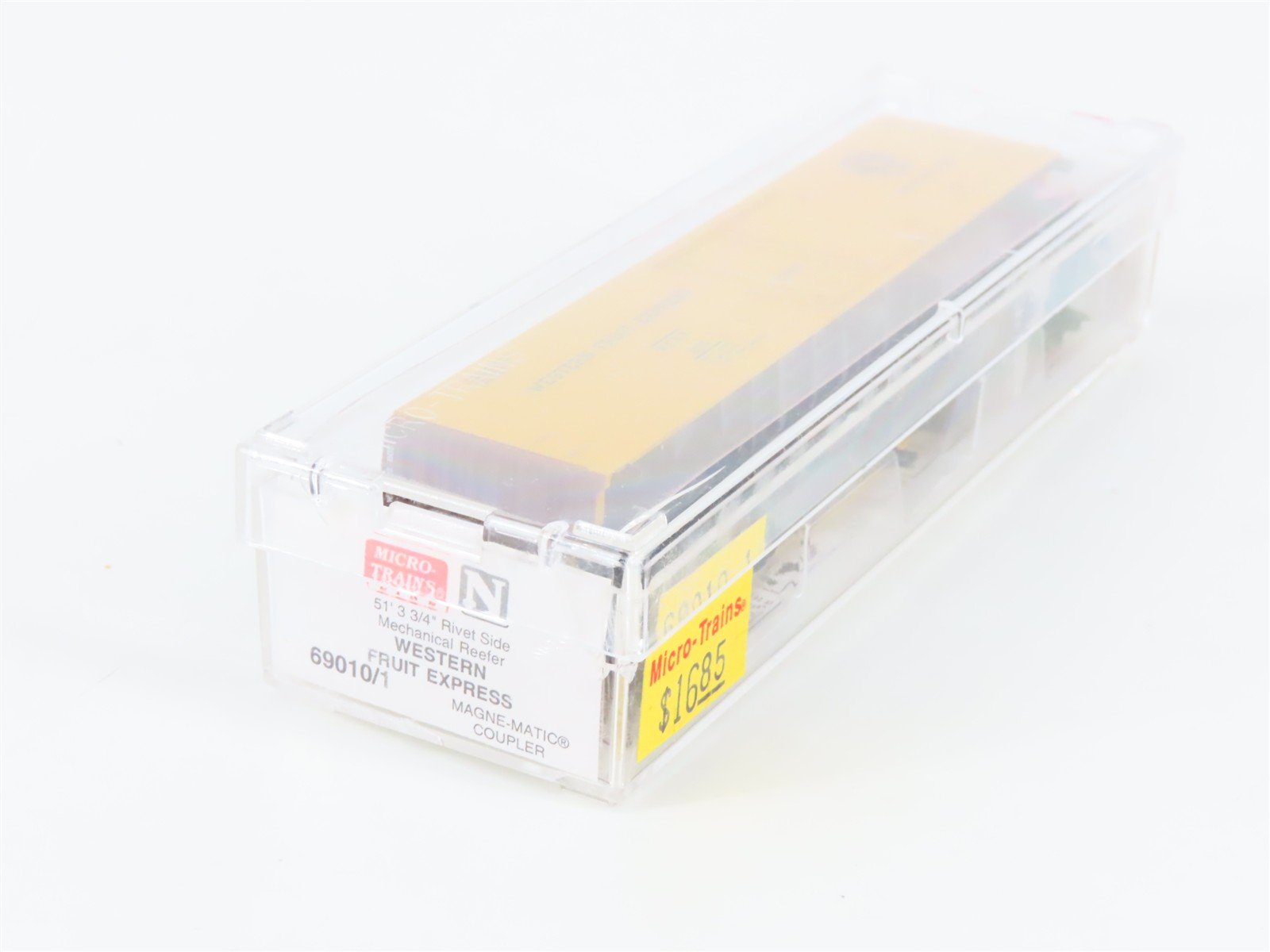 N Scale Micro-Trains MTL 69010/1 GN WFEX Western Fruit Express Mech. Reefer #805