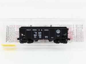N Scale Micro-Trains MTL 56310 B&O Baltimore & Ohio 2-Bay Open Hopper #324759