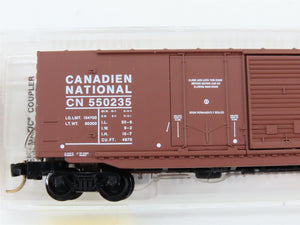 N Scale Micro-Trains MTL 76010 CN Canadian National 50' Box Car #550235