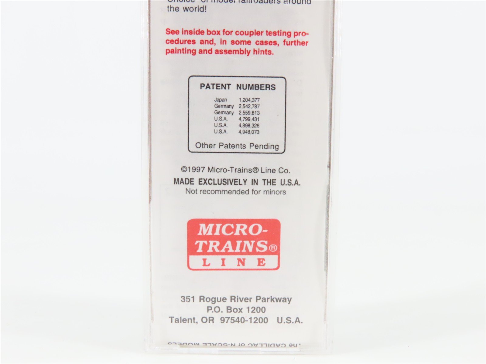 N Scale Micro-Trains MTL 76010 CN Canadian National 50' Box Car #550235