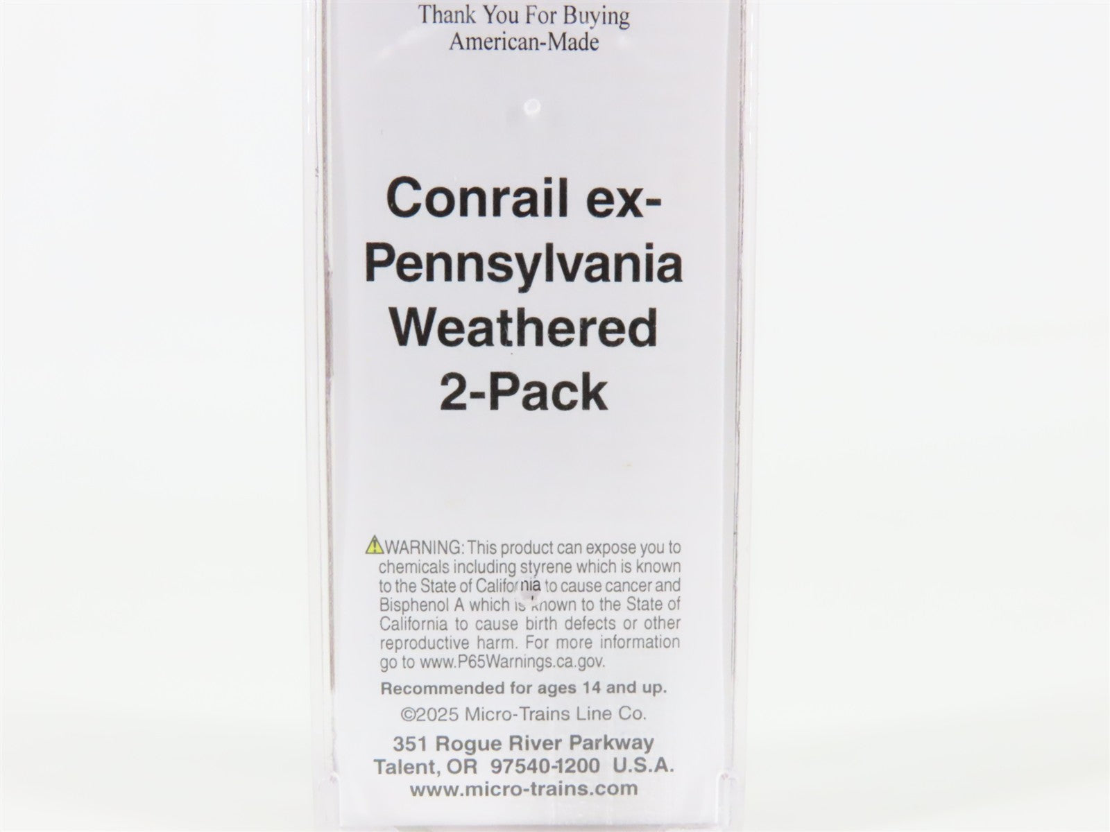 N Micro-Trains MTL 09444990 CR Conrail ex-PRR 3-Bay Hopper #888237 - Weathered