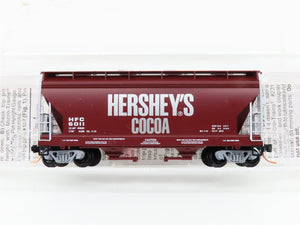 N Scale Micro-Trains MTL 92150 HFC Hershey's 2-Bay Covered Hopper #6011
