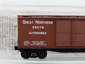 N Scale Micro-Trains MTL 41030 GN Great Northern 40' Wood Boxcar #38076