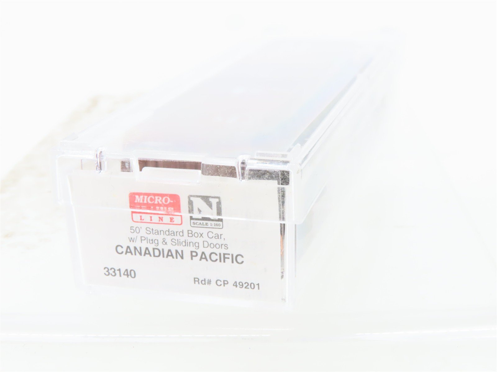 N Scale Micro-Trains MTL 33140 CP Canadian Pacific 50' Standard Boxcar #49201