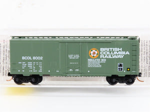 N Scale Micro-Trains MTL 21230 BCOL British Columbia 40' Standard Boxcar #8002