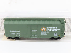 N Scale Micro-Trains MTL 21230 BCOL British Columbia 40' Standard Boxcar #8002