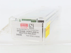 N Micro-Trains MTL 34040 SP&S Spokane Portland & Seattle 50' Boxcar #318340