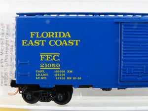 N Scale Micro-Trains MTL 20096 FEC Florida West Coast 40' Standard Boxcar #21050