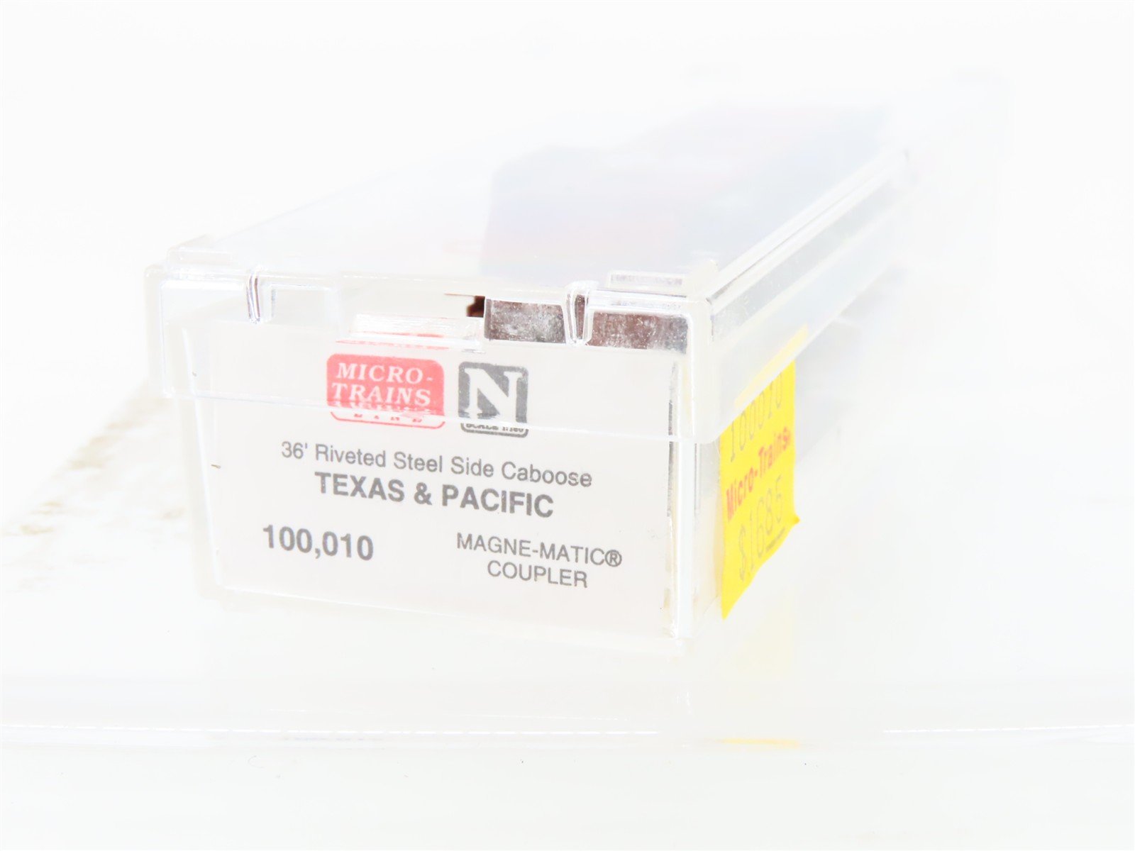 N Scale Micro-Trains MTL 100,010 T&P Texas & Pacific 36' Steel Caboose #2525