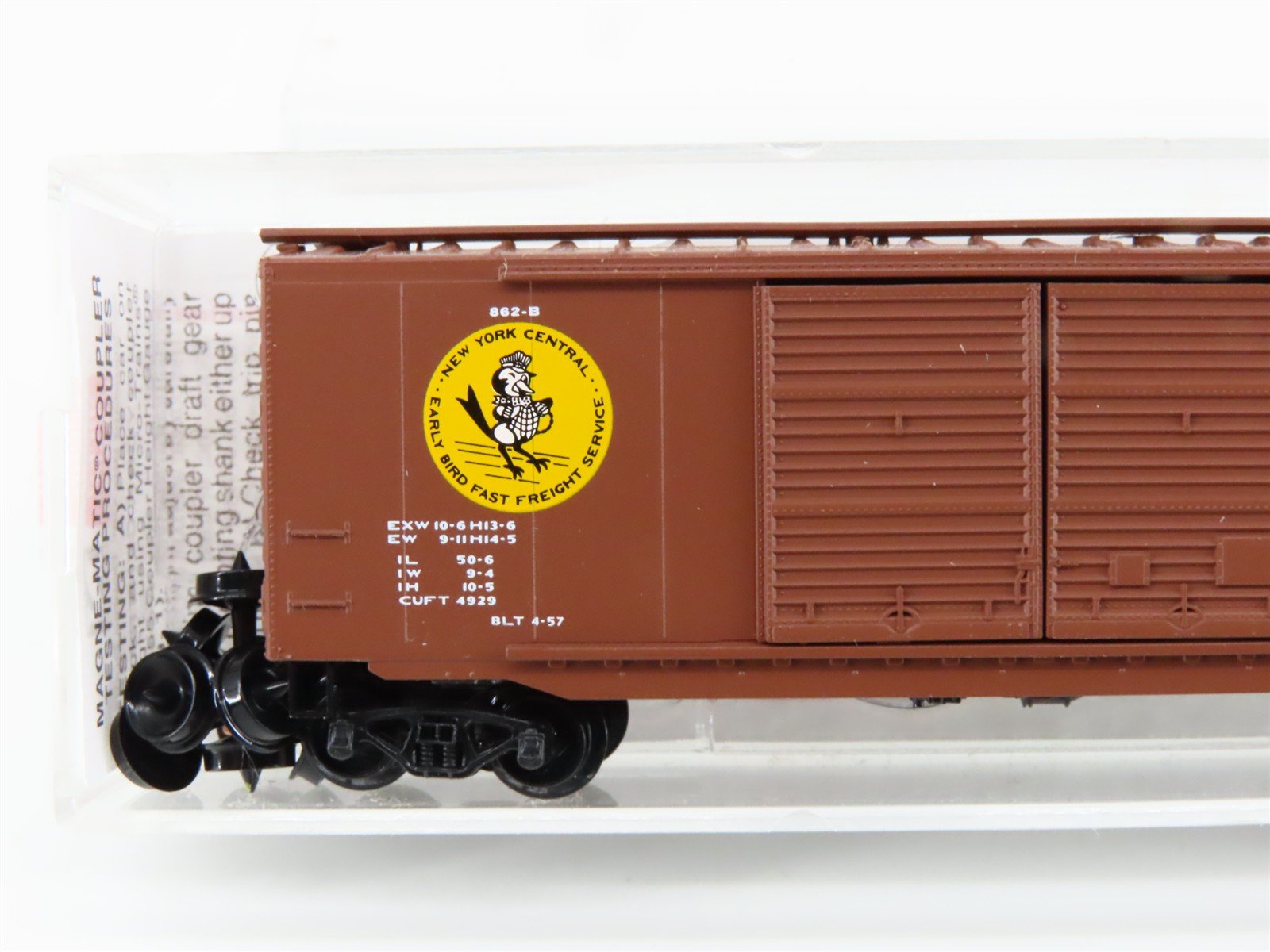 N Scale Micro-Trains MTL 34220 NYC New York Central 50' Standard Boxcar #45335
