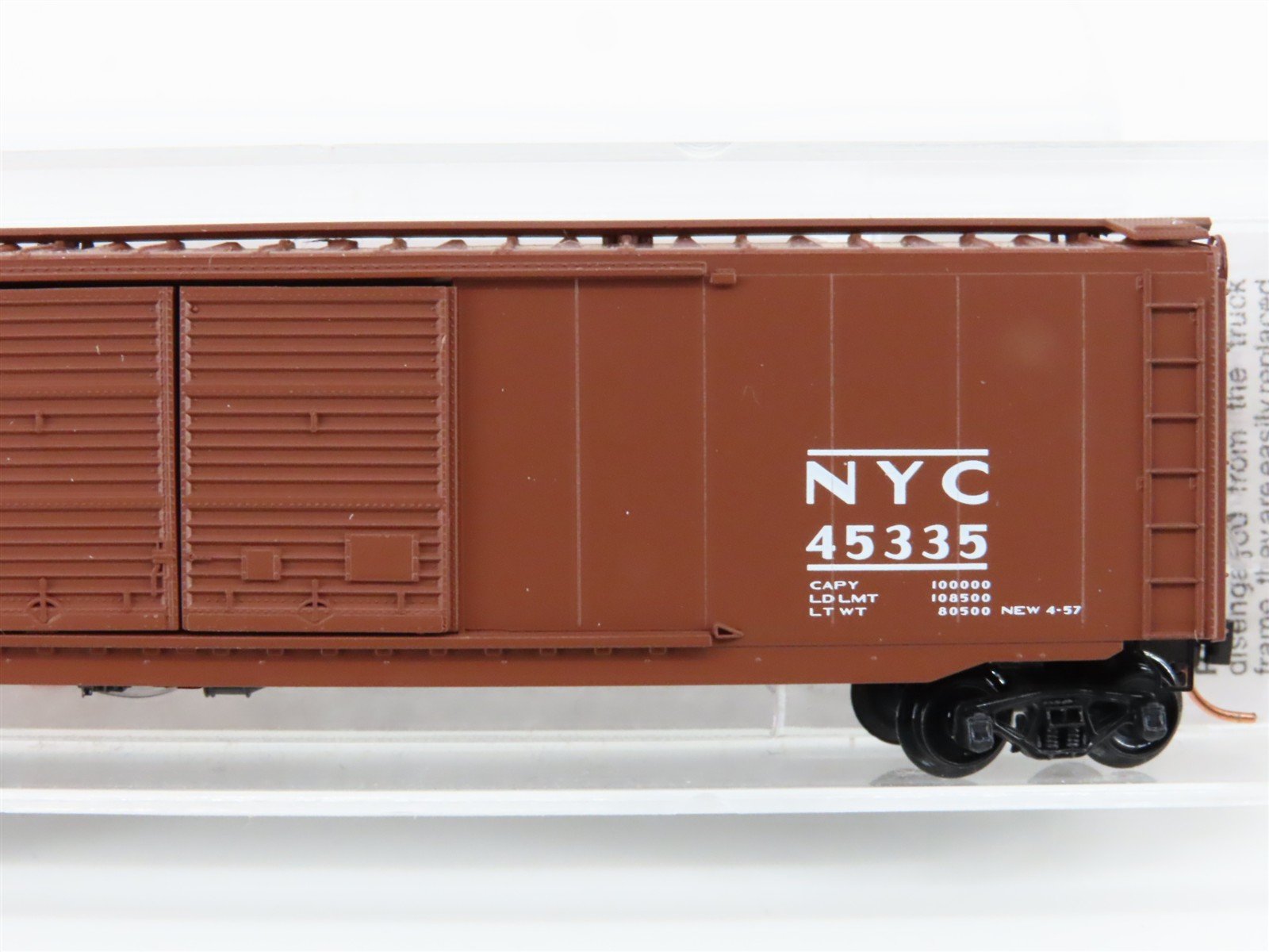 N Scale Micro-Trains MTL 34220 NYC New York Central 50' Standard Boxcar #45335