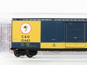 N Micro-Trains MTL 03100073 C&O Chesapeake & Ohio 50' Standard Boxcar #21463