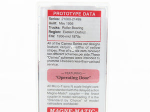 N Micro-Trains MTL 03100073 C&O Chesapeake & Ohio 50' Standard Boxcar #21463
