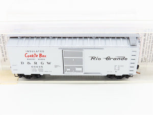 N Scale Micro-Trains MTL 20110 DRGW Rio Grande Cookie Box 40' Boxcar #60035