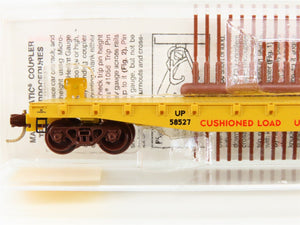 N Scale Micro-Trains MTL 45070 UP union Pacific 50' Fishbelly Flatcar #58527