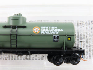 N Micro-Trains MTL 65530 BCOL British Columbia 39' Single Dome Tankcar #1924