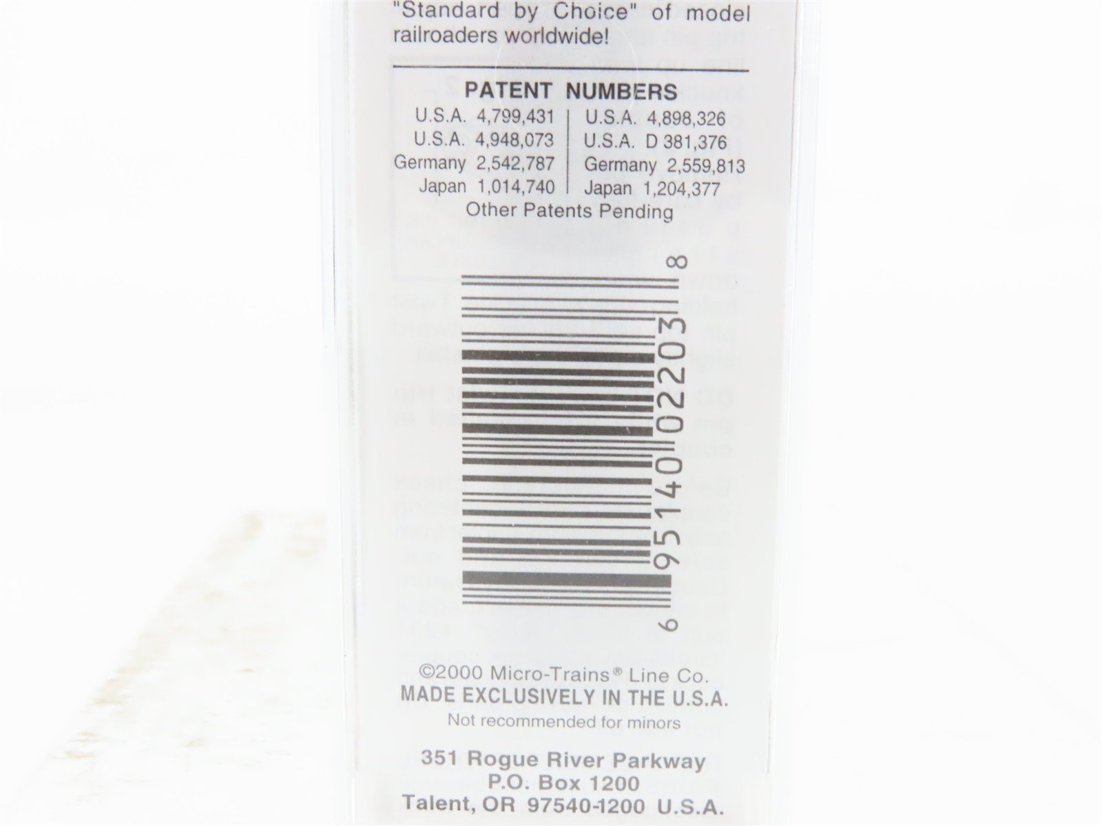 N Scale Micro-Trains MTL 105050 BCOL British Columbia 50' Gondola Car #9077