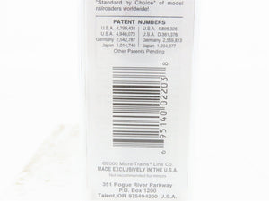 N Scale Micro-Trains MTL 105050 BCOL British Columbia 50' Gondola Car #9077
