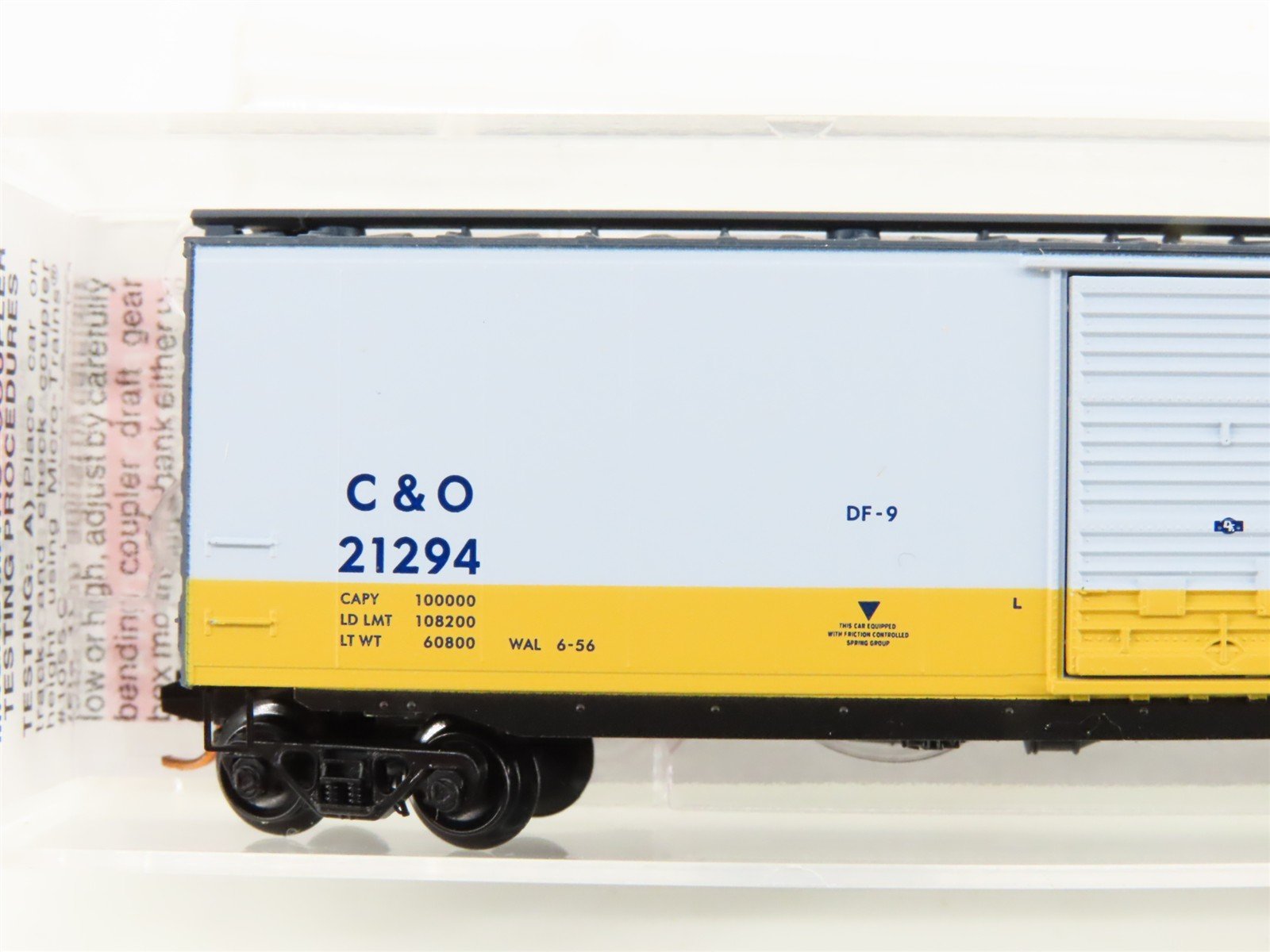 N Micro-Trains MTL 03100074 C&O Chesapeake & Ohio 50' Standard Boxcar #21294