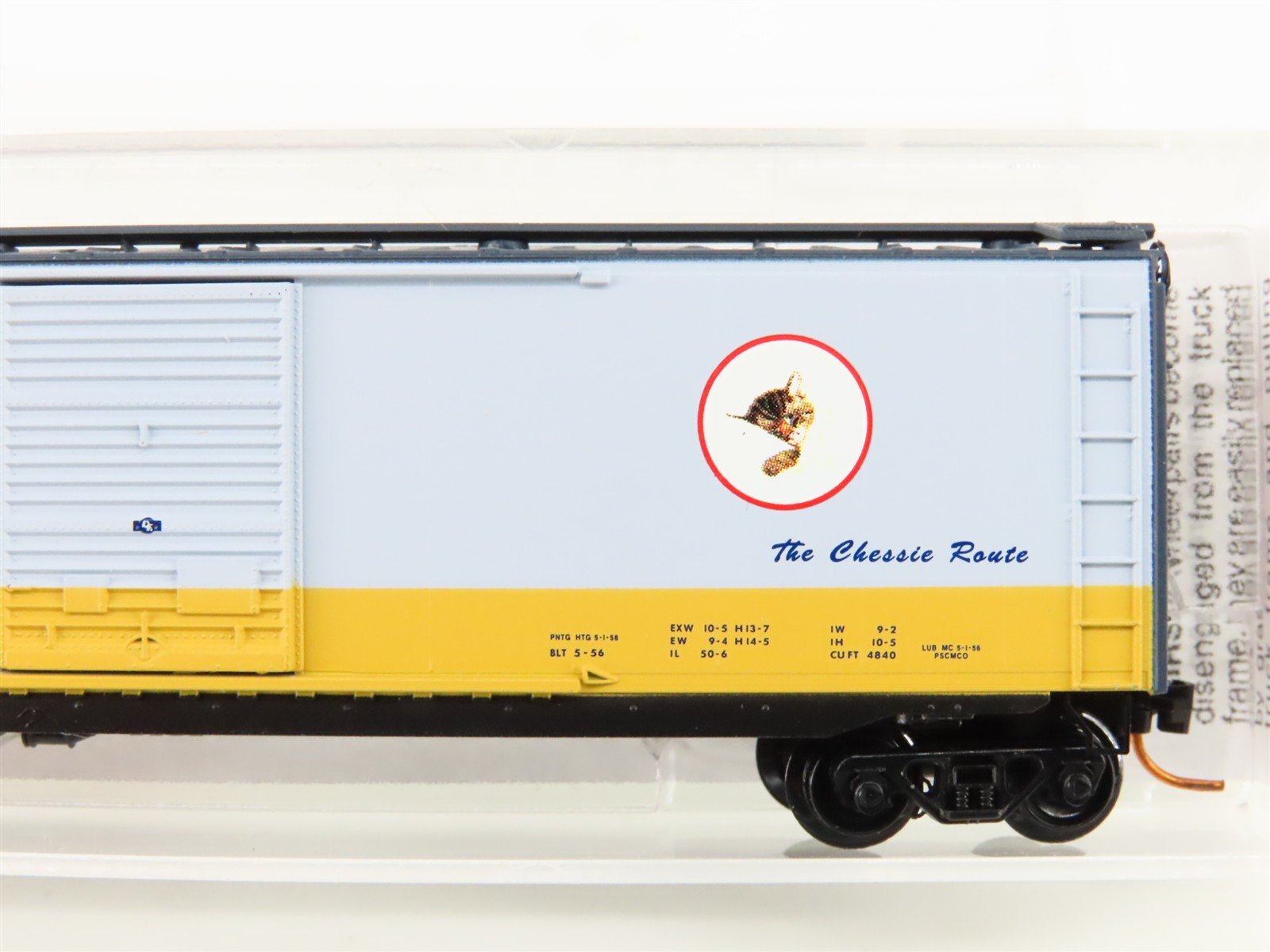 N Micro-Trains MTL 03100074 C&O Chesapeake & Ohio 50' Standard Boxcar #21294