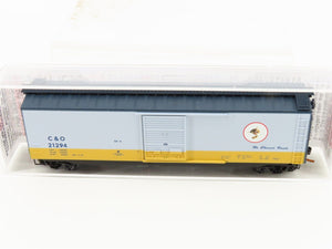 N Micro-Trains MTL 03100074 C&O Chesapeake & Ohio 50' Standard Boxcar #21294