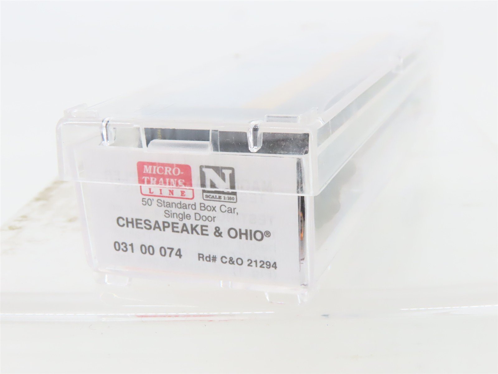 N Micro-Trains MTL 03100074 C&O Chesapeake & Ohio 50' Standard Boxcar #21294